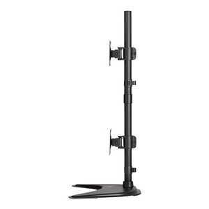 Tripp Lite   Dual Vertical Flat-Screen Desk Mount Monitor Stand Clamp Swivel Tilt 15″ to 27″ Flat Screen Displays mounting kit for 2 LCD displa… DDR1527SDC