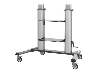 Tripp Lite   Safe-IT Heavy-Duty Rolling TV Cart with Height-Adjusting Crank Handle for 60 to 100-inch Displays cart for flat panel / noteboo… DMCS60100XXCK