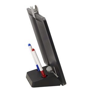Tripp Lite   Magnetic Dry-Erase Whiteboard with Stand VESA Mount, 3 Markers (Red/Blue/Black), Black Frame whiteboard white DMWP811VESAMB