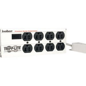 Tripp Lite   Isobar Ultra Surge 9in Remote On/Off Switch 8 outlet 12′ Cord 3840 Joules surge protector IB8RM