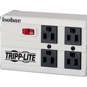 Tripp Lite   Isobar Ultra Surge 4 outlet 6′ Cord Metal Housing 3330 Joules surge protector IBAR4