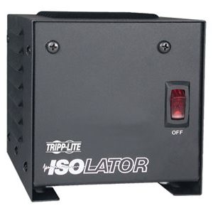 Tripp Lite   250W Isolation Transformer 120V 2 Outlet 6ft Cord TAA GSA surge protector 250 Watt IS-250