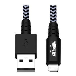 Tripp Lite   Heavy Duty Lightning to USB Sync/Charging Cable Apple iPhone iPad 10ft Lightning cable 10 ft M100-010-HD