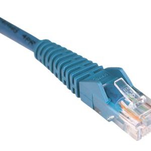 Tripp Lite   2ft Cat5e / Cat5 Snagless Molded Patch Cable RJ45 M/M Blue 2′ patch cable 2 ft blue N001-002-BL