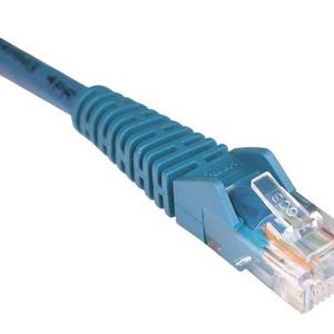 Tripp Lite   3ft Cat5e / Cat5 Snagless Molded Patch Cable RJ45 M/M Blue 3′ patch cable 3 ft blue N001-003-BL