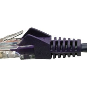 Tripp Lite   3ft Cat5e 350 MHz Snagless Molded UTP Patch Cable (RJ45 M/M) Purple 3′ patch cable 3 ft purple N001-003-PU