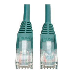 Tripp Lite   5ft Cat5e / Cat5 Snagless Molded Patch Cable RJ45 M/M Green 5′ patch cable 5 ft green N001-005-GN