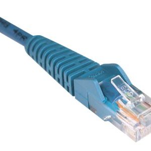 Tripp Lite   15ft Cat5e / Cat5 Snagless Molded Patch Cable RJ45 M/M Blue 15′ patch cable 15 ft blue N001-015-BL