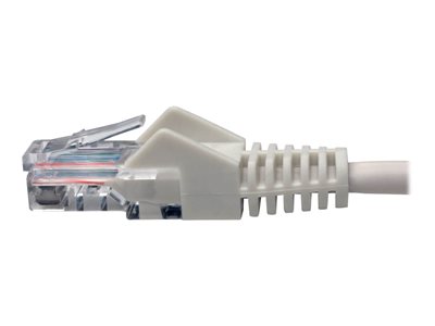 Tripp Lite   Cat5e 350 MHz Snagless Molded UTP Patch Cable (RJ45 M/M), White, 15 ft. patch cable 15 ft white N001-015-WH