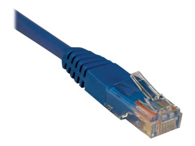 Tripp Lite   6ft Cat5e / Cat5 350MHz Molded Patch Cable RJ45 M/M Blue 6′ patch cable 6 ft blue N002-006-BL