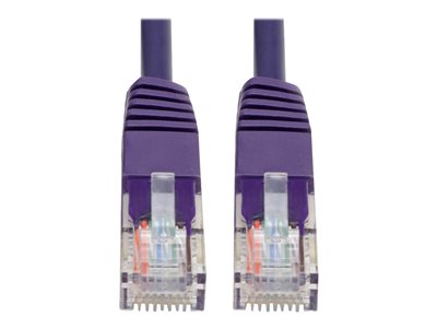Tripp Lite   Cat5e 350 MHz Molded UTP Patch Cable (RJ45 M/M), Purple, 6 ft. patch cable 6 ft purple N002-006-PU