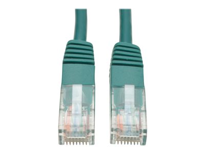 Tripp Lite   7ft Cat5e / Cat5 350MHz Molded Patch Cable RJ45 M/M Green 7′ patch cable 7 ft green N002-007-GN