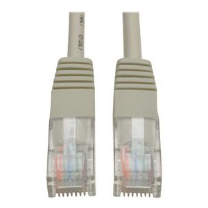 Tripp Lite   7ft Cat5e / Cat5 350MHz Molded Patch Cable RJ45 M/M Gray 7′ patch cable 7 ft gray N002-007-GY