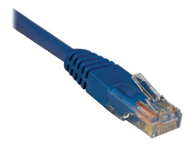 Tripp Lite   15ft Cat5e / Cat5 350MHz Molded Patch Cable RJ45 M/M Blue 15′ patch cable 15 ft blue N002-015-BL