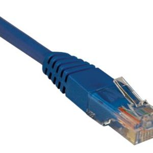Tripp Lite   20ft Cat5e / Cat5 350MHz Molded Patch Cable RJ45 M/M Blue 20′ patch cable 20 ft blue N002-020-BL