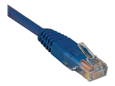 Tripp Lite   100ft Cat5e / Cat5 350MHz Molded Patch Cable RJ45 M/M Blue 100′ patch cable 100 ft blue N002-100-BL