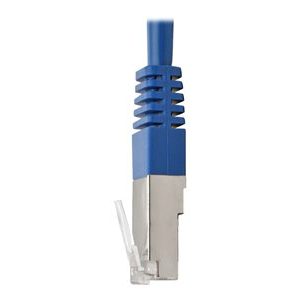 Tripp Lite   Cat5e Molded Shielded Patch Cable STP RJ45 M/M 350 Mhz Blue 6ft patch cable 6 ft blue N105-006-BL
