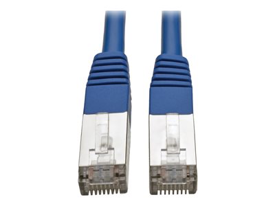 Tripp Lite   15′ Cat5e Molded Shielded Patch Cable STP RJ45 M/M 350 Mhz Blue patch cable 15 ft blue N105-015-BL