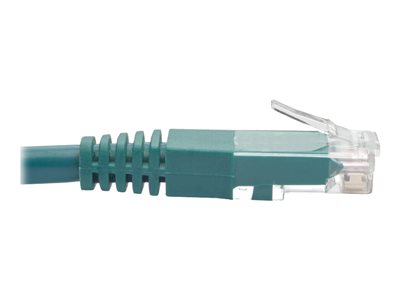 Tripp Lite   Premium Cat5 / Cat5e / Cat6 Gigabit Molded Patch Cable, 24 AWG, 550 MHz/1 Gbps (RJ45 M/M), Green, 1 ft. patch cable 1 ft green N200-001-GN
