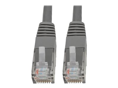 Tripp Lite   Premium Cat5/Cat5e/Cat6 Gigabit Molded Patch Cable, 24 AWG, 550 MHz/1 Gbps (RJ45 M/M), Gray, 6 ft. patch cable 6 ft gray N200-006-GY