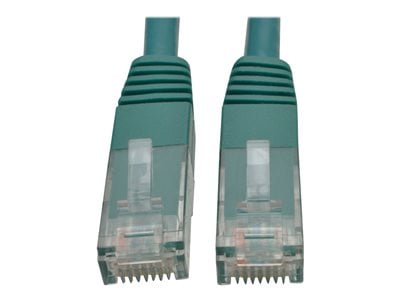 Tripp Lite   25ft Cat6 Gigabit Molded Patch Cable RJ45 M/M 550MHz 24AWG Green patch cable 25 ft green N200-025-GN