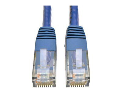 Tripp Lite   Premium Cat5/Cat5e/Cat6 Gigabit Molded Patch Cable, 24 AWG, 550 MHz/1 Gbps (RJ45 M/M), Blue, 35 ft. patch cable 35 ft blue N200-035-BL