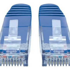 Tripp Lite Cat6 Cat5e Gigabit Molded Patch Cable RJ45 M/M 550MHz Blue 6 ft. Tripp Lite Cat6 Cat5e Gigabit Molded Patch Cable RJ45 M/M 550MHz Blue 6 ft.