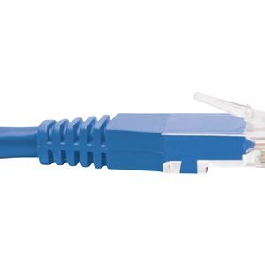Tripp Lite   Premium Cat5/Cat5e/Cat6 Gigabit Molded Patch Cable, 24 AWG, 550 MHz/1 Gbps (RJ45 M/M), Blue, 75 ft. patch cable 75 ft blue N200-075-BL