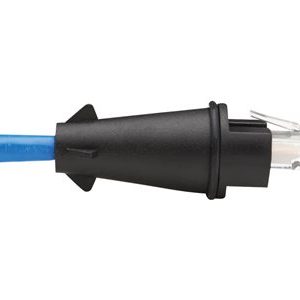Tripp Lite   Industrial Cat6 UTP Ethernet Cable (RJ45 M/M), 100W PoE, CMR-LP, IP68, Blue, 3 ft. patch cable 3 ft blue N200P-003BL-IND