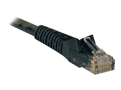 Tripp Lite   Cat6 Gigabit Snagless Molded Patch Cable RJ45 50 Pc Bulk Pack 1′ patch cable 1 ft black N201-001-BK50BP