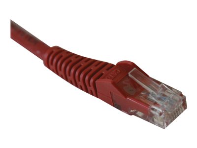 Tripp Lite   1ft Cat6 Gigabit Snagless Molded Patch Cable RJ45 M/M Red 1′ patch cable 1 ft red N201-001-RD