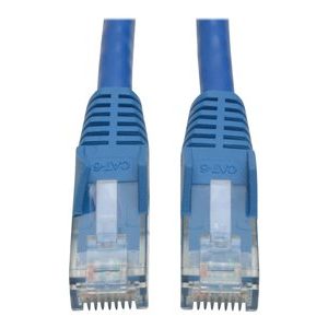 Tripp Lite   2ft Cat6 Gigabit Snagless Molded Patch Cable RJ45 M/M Blue 2′ patch cable 2 ft blue N201-002-BL