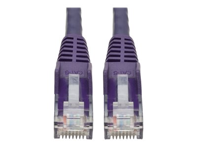 Tripp Lite   2ft Cat6 Snagless Molded Patch Cable UTP Purple RJ45 M/M 2′ patch cable 2 ft purple N201-002-PU