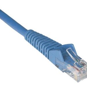 Tripp Lite   3ft Cat6 Gigabit Snagless Molded Patch Cable RJ45 M/M Blue 3′ 50 Bulk Pack patch cable 3 ft blue N201-003-BL50BP