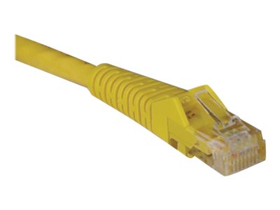 Tripp Lite   3ft Cat6 Gigabit Snagless Molded Patch Cable RJ45 M/M Yellow 3′ patch cable 3 ft yellow N201-003-YW