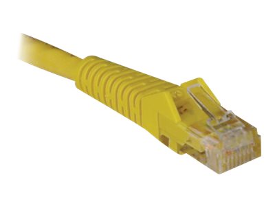 Tripp Lite   4ft Cat6 Gigabit Snagless Molded Patch Cable RJ45 M/M Yellow 4′ patch cable 4 ft yellow N201-004-YW
