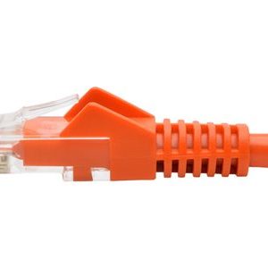 Tripp Lite   6ft Cat6 Snagless Molded Patch Cable UTP Orange RJ45 M/M 6′ patch cable 6 ft orange N201-006-OR