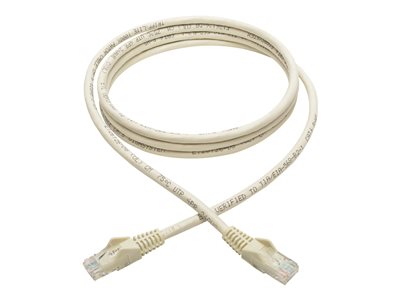 Tripp Lite   6ft Cat6 Snagless Molded Patch Cable UTP White RJ45 M/M 6′ patch cable 6 ft white N201-006-WH