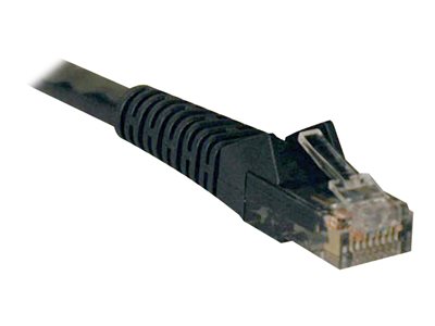 Tripp Lite   7ft Cat6 Gigabit Snagless Molded Patch Cable RJ45 M/M Black 7′ 50 Bulk Pack patch cable 7 ft black N201-007-BK50BP