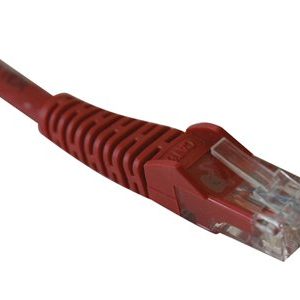 Tripp Lite   20ft Cat6 Gigabit Snagless Molded Patch Cable RJ45 M/M Red 20′ patch cable 20 ft red N201-020-RD