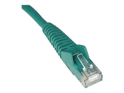 Tripp Lite   25ft Cat6 Gigabit Snagless Molded Patch Cable RJ45 M/M Green 25′ patch cable 25 ft green N201-025-GN