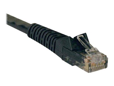 Tripp Lite   50ft Cat6 Gigabit Snagless Molded Patch Cable RJ45 M/M Black 50′ patch cable 50 ft black N201-050-BK