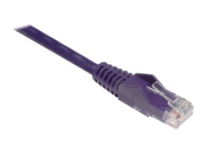 Tripp Lite   125ft Cat6 Gigabit Snagless Molded Patch Cable RJ45 M/M Purple 125′ patch cable 125 ft purple N201-125-PU