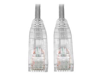 Tripp Lite   Cat6 UTP Patch Cable (RJ45) M/M, Gigabit, Snagless, Molded, Slim, Gray, 2 ft. patch cable 2 ft gray N201-S02-GY
