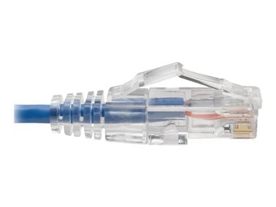 Tripp Lite   Cat6 UTP Patch Cable (RJ45) M/M, Gigabit, Snagless, Molded, Slim, Blue, 7 ft. patch cable 7 ft blue N201-S07-BL