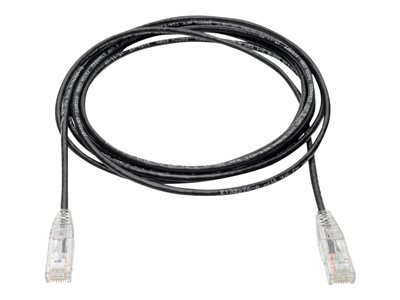 Tripp Lite   Cat6 UTP Patch Cable (RJ45) M/M, Gigabit, Snagless, Molded, Slim, Black, 15 ft. patch cable 15 ft black N201-S15-BK