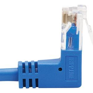 Tripp Lite Up/Down-Angle Cat6 Gigabit Molded Slim UTP Ethernet Cable (RJ45 Up-Angle M to RJ45 Down-Angle M), Blue, 10 ft. patch cable 10… N204-S10-BL-UD Tripp Lite Up/Down-Angle Cat6 Gigabit Molded Slim UTP Ethernet Cable (RJ45 Up-Angle M to RJ45 Down-Angle M), Blue, 10 ft. patch cable 10… N204-S10-BL-UD