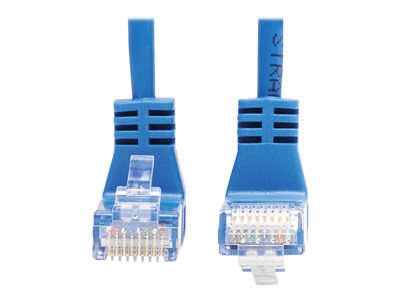 Tripp Lite   Up/Down-Angle Cat6 Gigabit Molded Slim UTP Ethernet Cable (RJ45 Up-Angle M to RJ45 Down-Angle M), Blue, 20 ft. patch cable 20… N204-S20-BL-UD