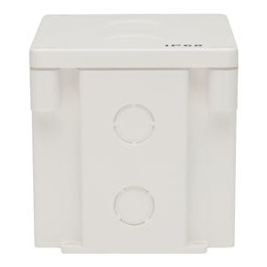 Tripp Lite   Waterproof Electrical Junction Box Cat5e/6, Surface Mount, Industrial, Single Gang, IP68, TAA, 2 Cutouts cable junction box TAA… N206-SB01-IND