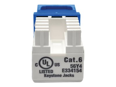 Tripp Lite   Cat6/Cat5e 110 Punch Down Keystone Jack modular insert N238-001-BL